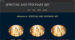 Desktop Screenshot of anandas-spiritualart.com